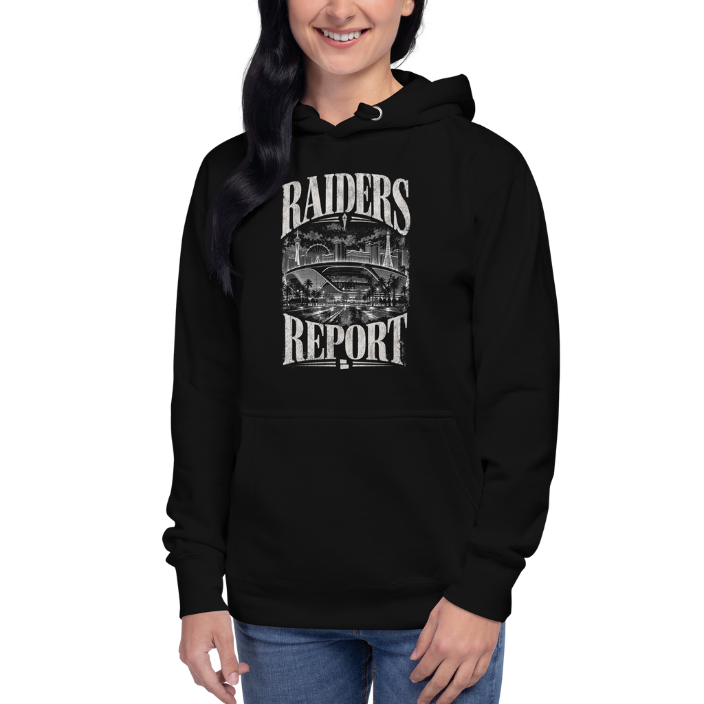 Raiders Report Skyline Hoodie from Chat Sports
