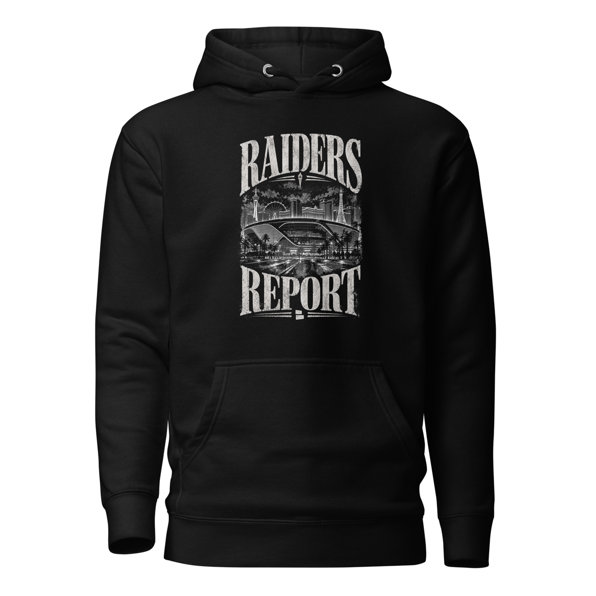 Raiders Report Skyline Hoodie from Chat Sports
