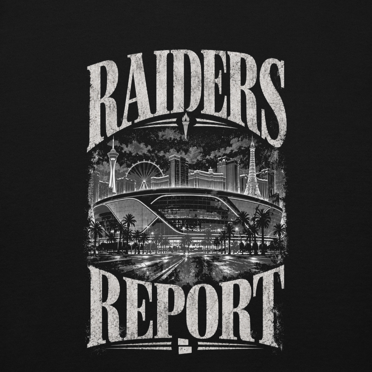 Raiders Report Skyline Hoodie from Chat Sports