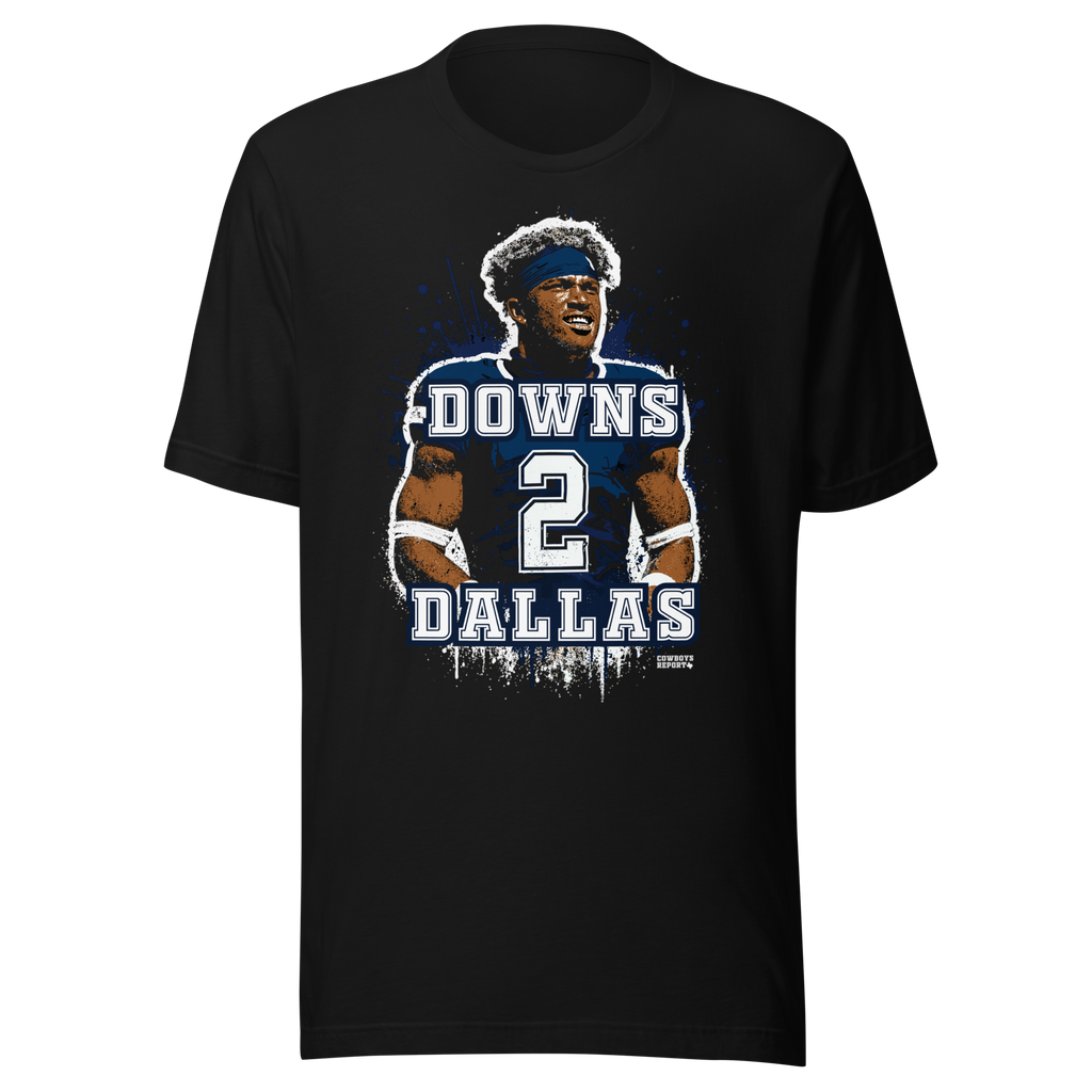 Downs 2 Dallas T-Shirt from Cowboys Report – Chat Sports Downs 2 Dallas T-Shirt from Cowboys Report – Chat Sports