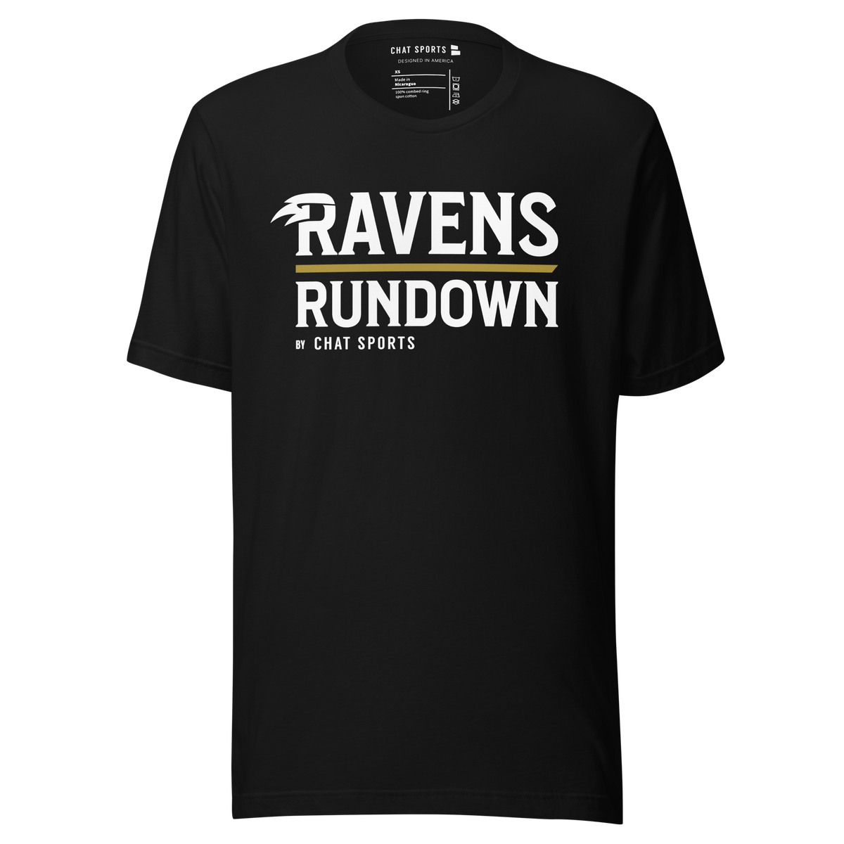 The Ravens 2026 FES T-shirt (Black)未開封！ 2026 Draft Class Retro T-Shirt from Chat Sports