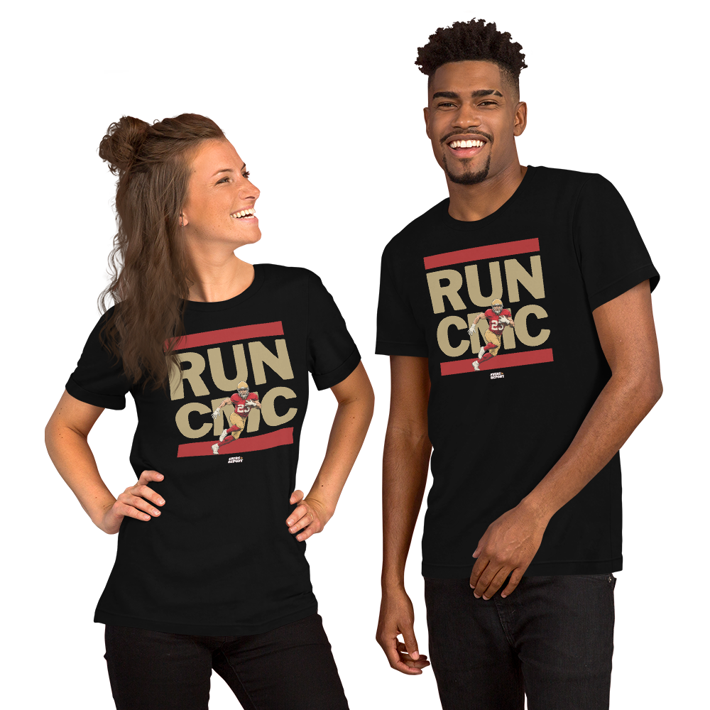 RUN CMC T-Shirt from 49ers Report