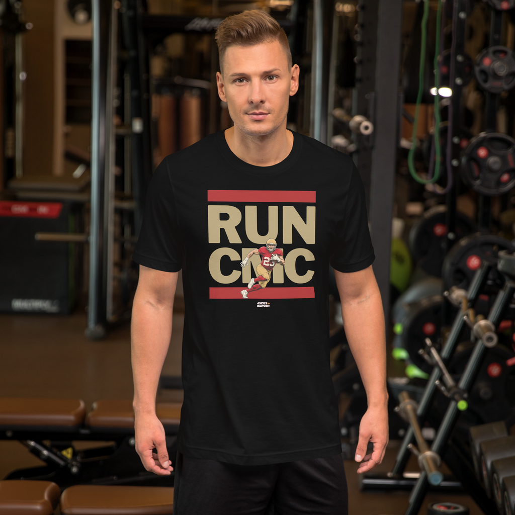 RUN CMC T-Shirt from 49ers Report