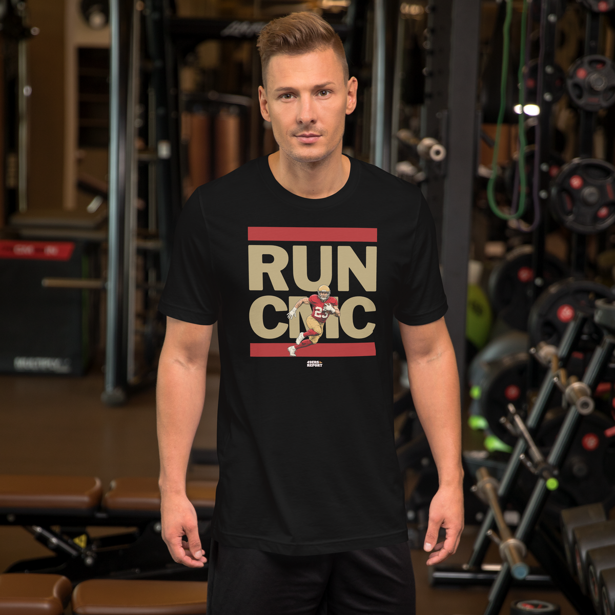 RUN CMC T-Shirt from 49ers Report