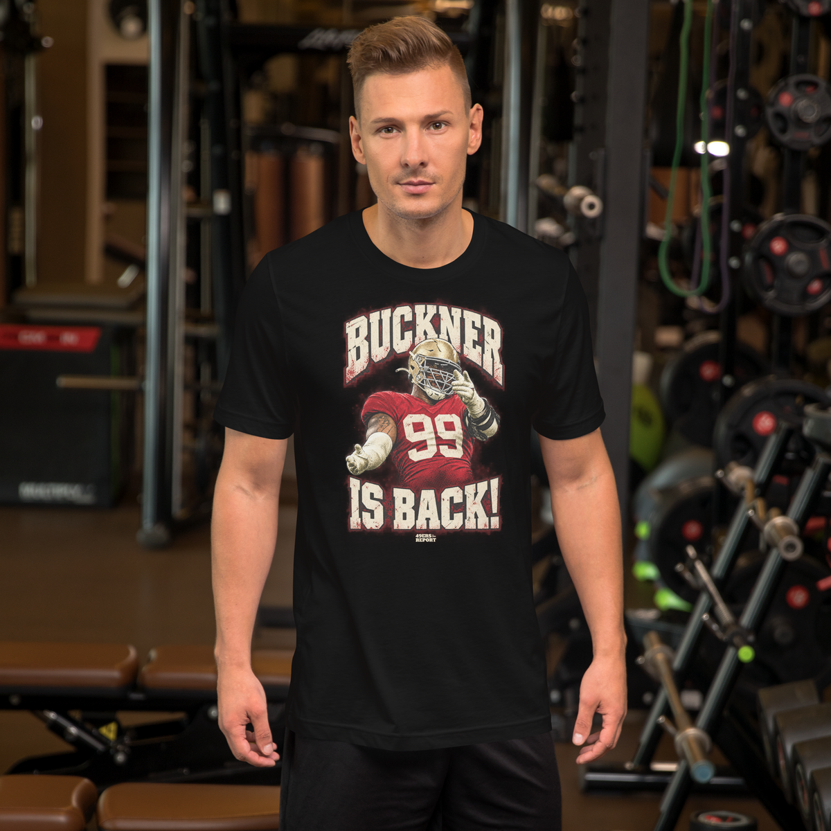 BUCKNER BACK T-Shirt from 49ers Report