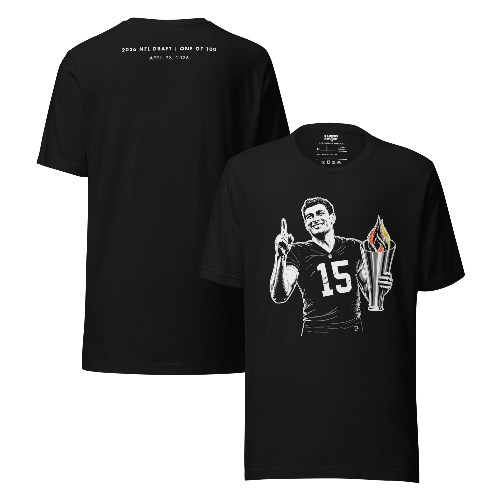 Las Vegas Torch - One of 100 Limited Edition from Raiders Report