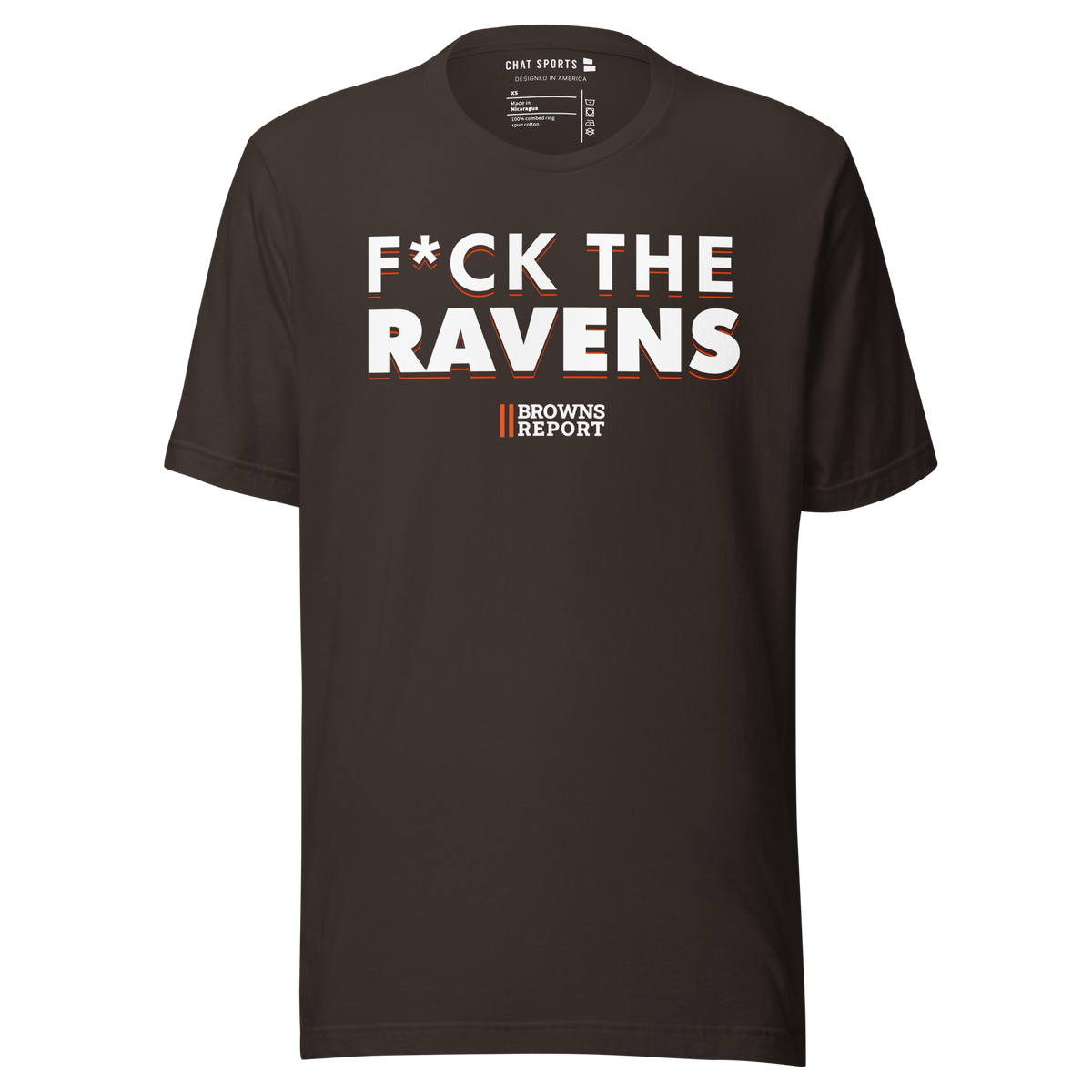 F*CK The Ravens T-Shirt from Browns Report