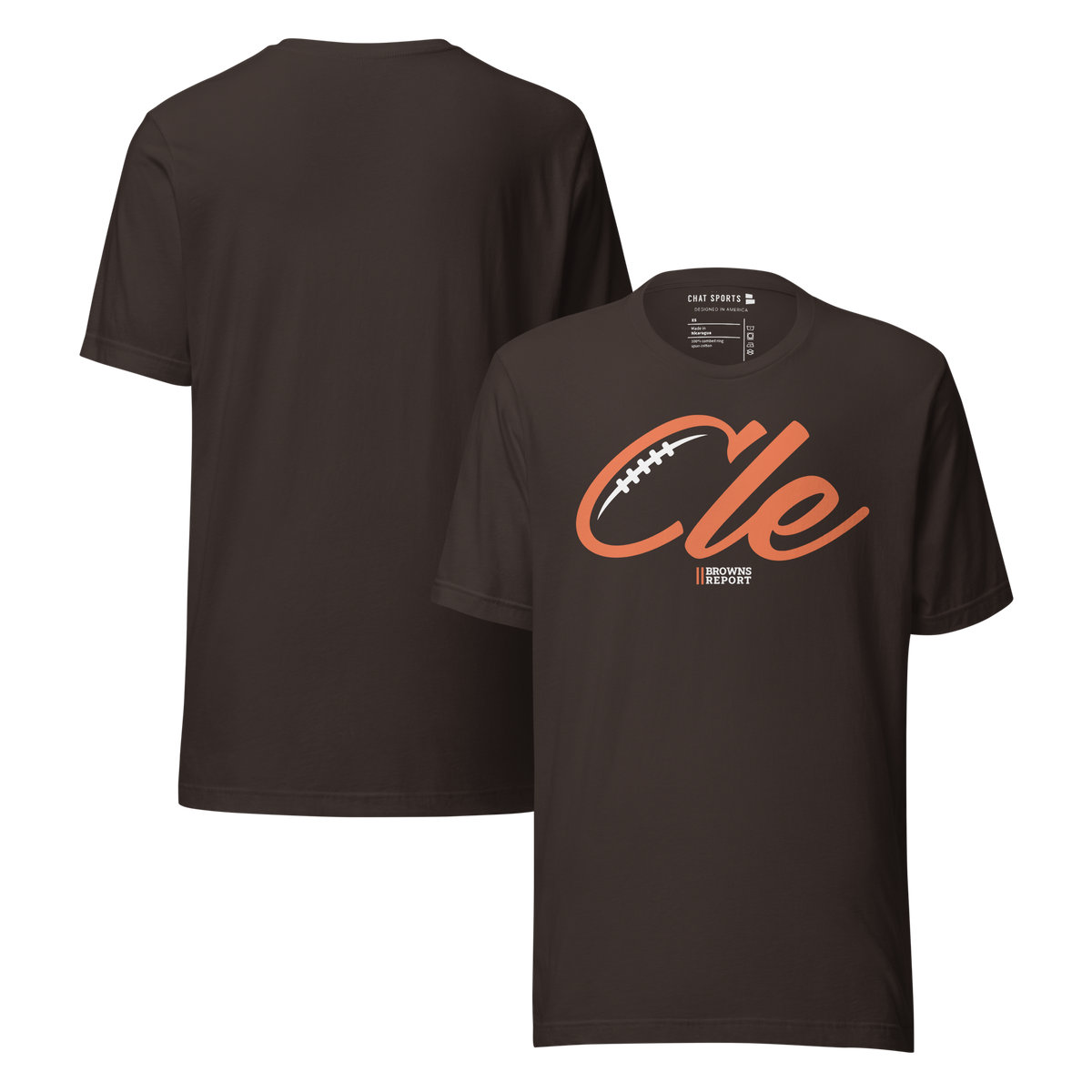 Cle Football T-Shirt from Browns Report
