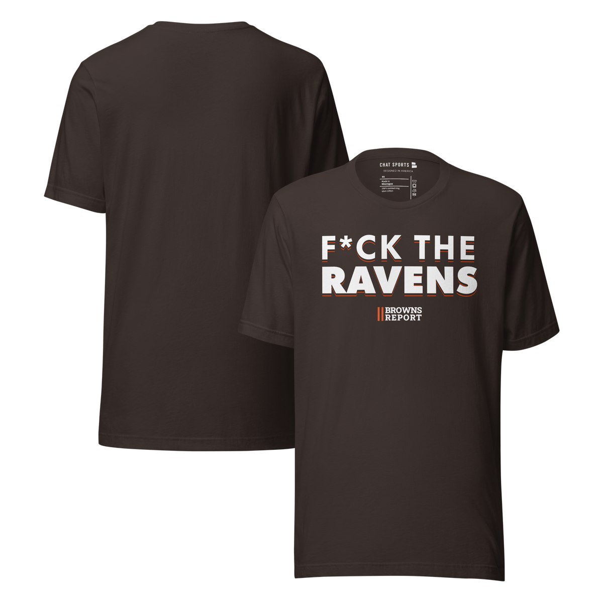 F*CK The Ravens T-Shirt from Browns Report