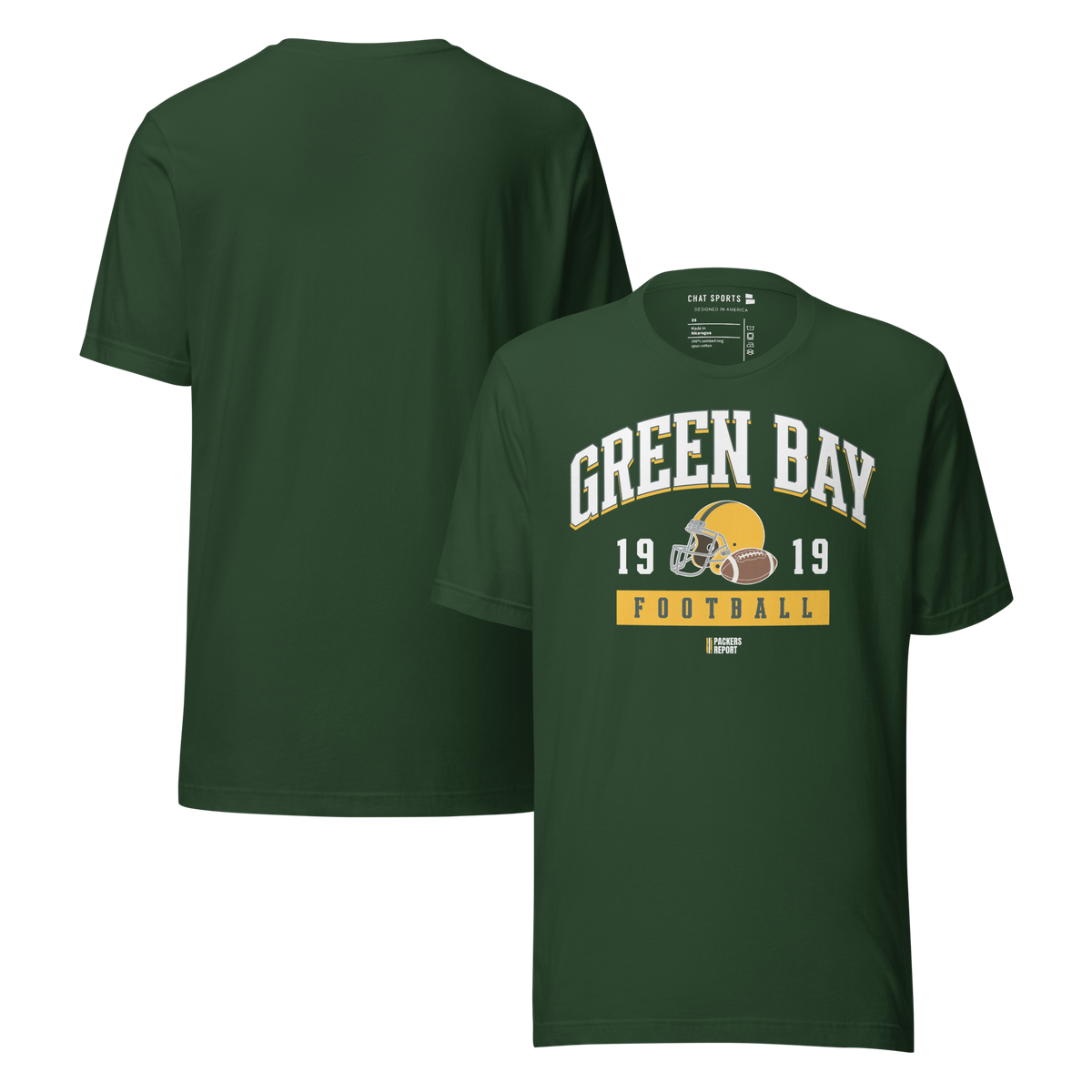 Green Bay 1919 T-Shirt from Packers Report