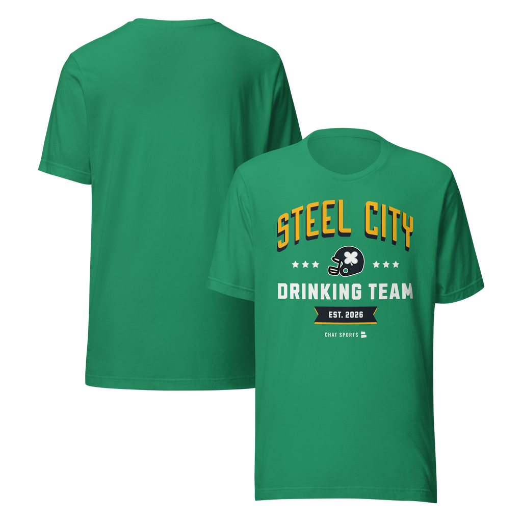 Steel City Drinking Team T-Shirt | St. Patrick's Day