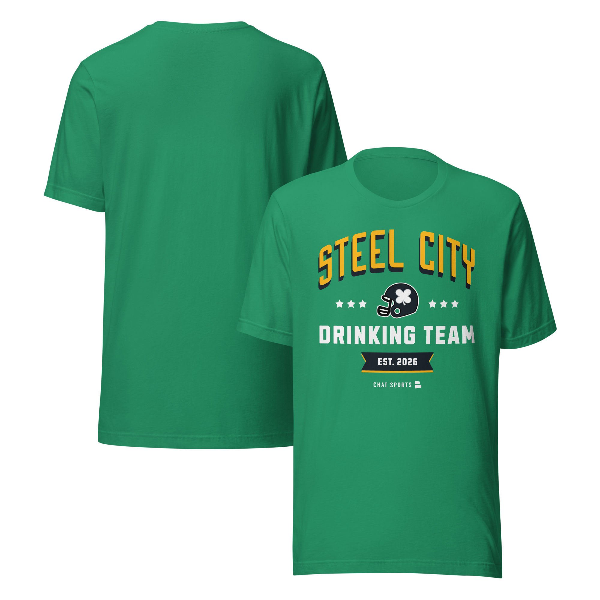 Steel City Drinking Team T-Shirt | St. Patrick's Day