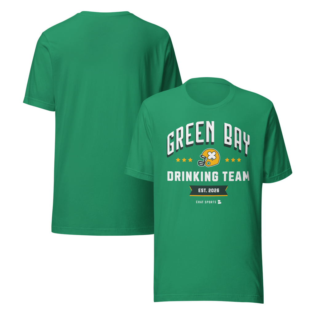 Green Bay Drinking Team T-Shirt | St. Patrick's Day
