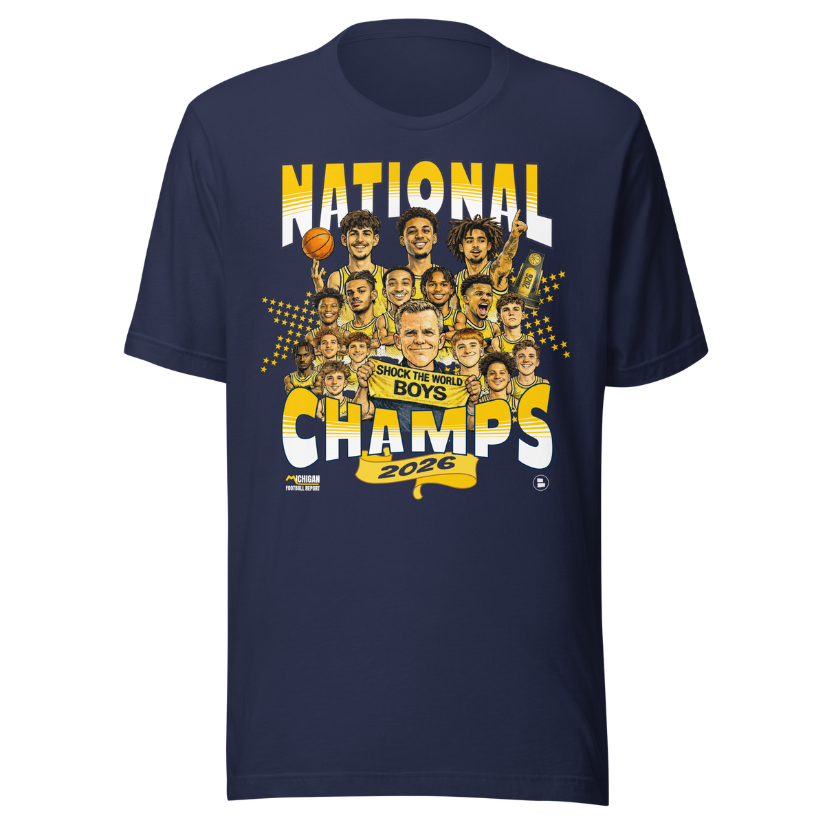 2026 National Champs Retro T-Shirt from Chat Sports