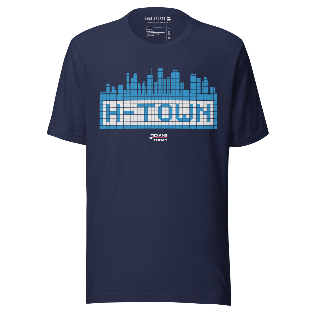 H-Town Tiles T-Shirt from Texans Today – Chat Sports