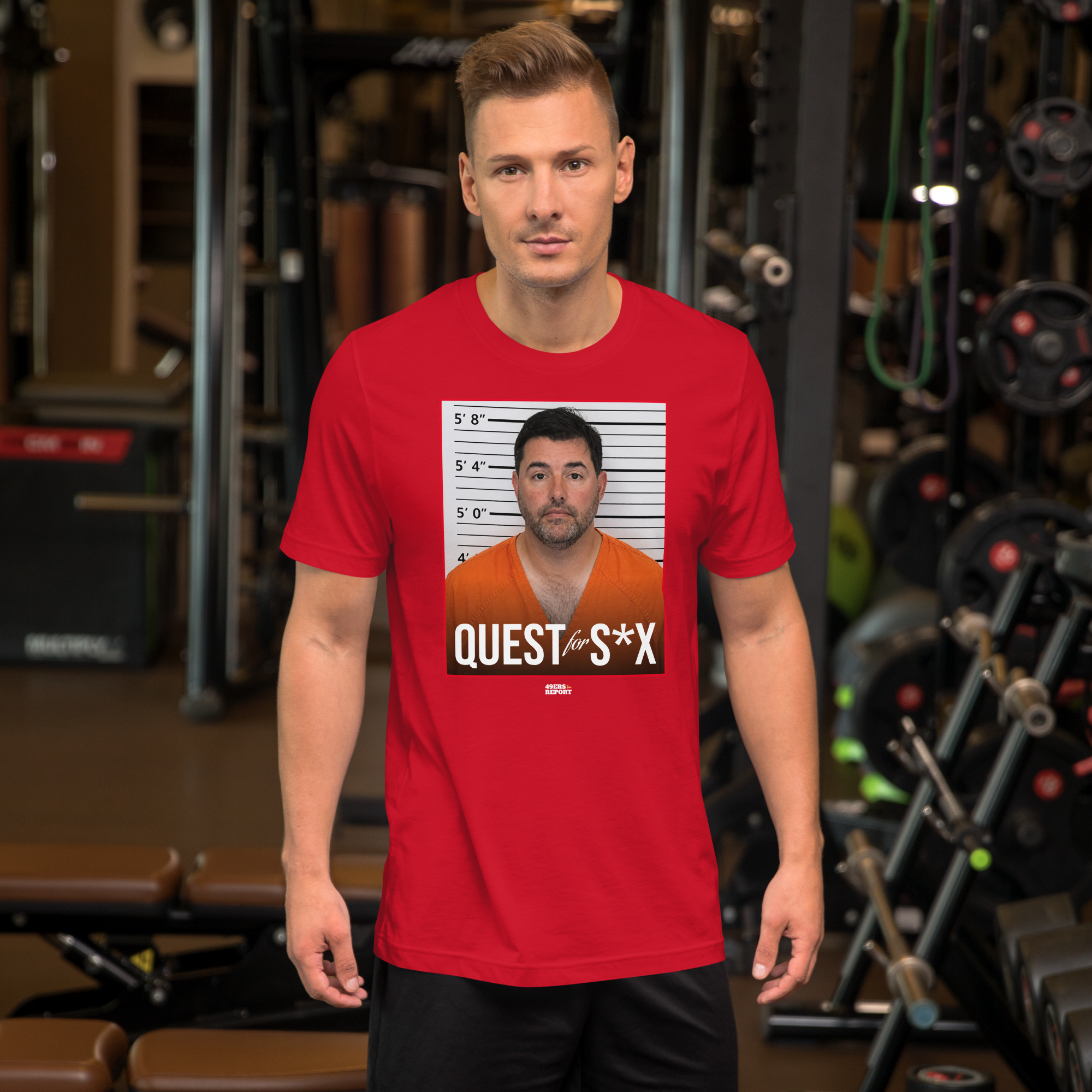 Quest For S*x T-Shirt from 49ers Report