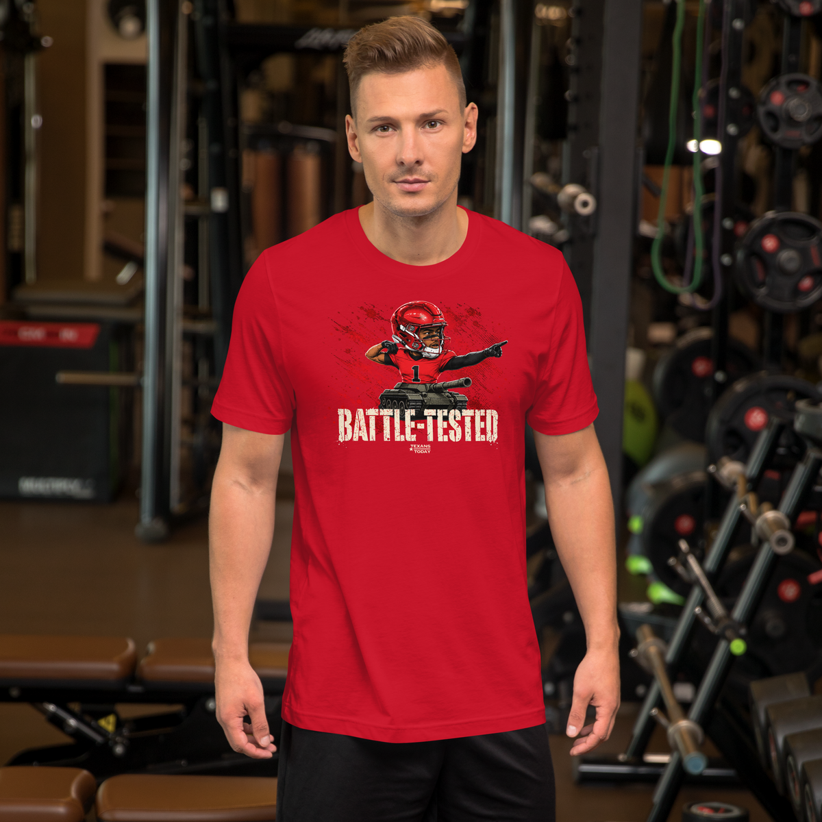Battle-Tested T-Shirt from Texans Today
