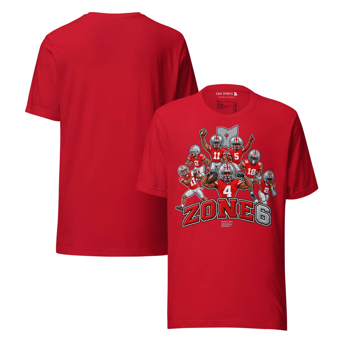 Zone 6 T-Shirt from Ohio State Football Report