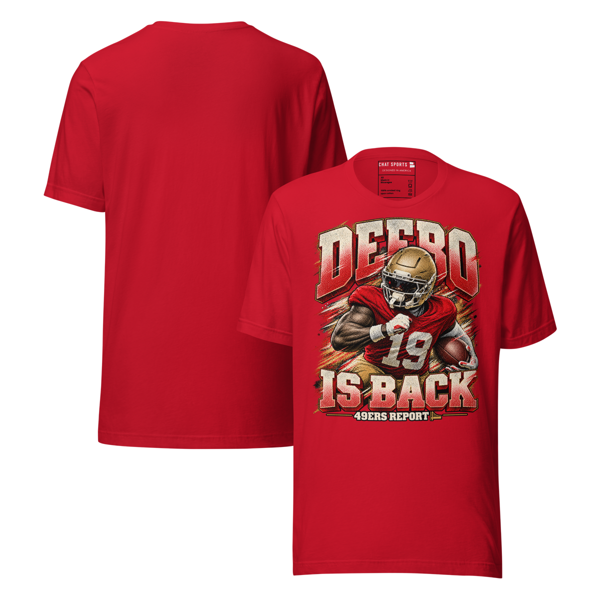 HE'S BACK T-Shirt from 49ers Report