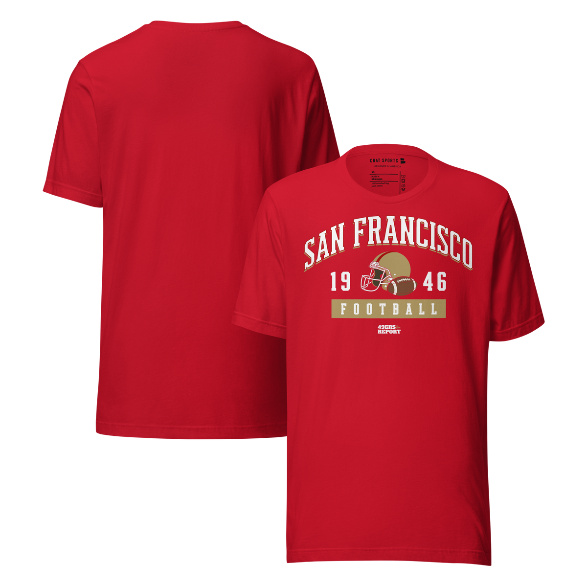 San Francisco Football 1946 T-Shirt from 49ers Report
