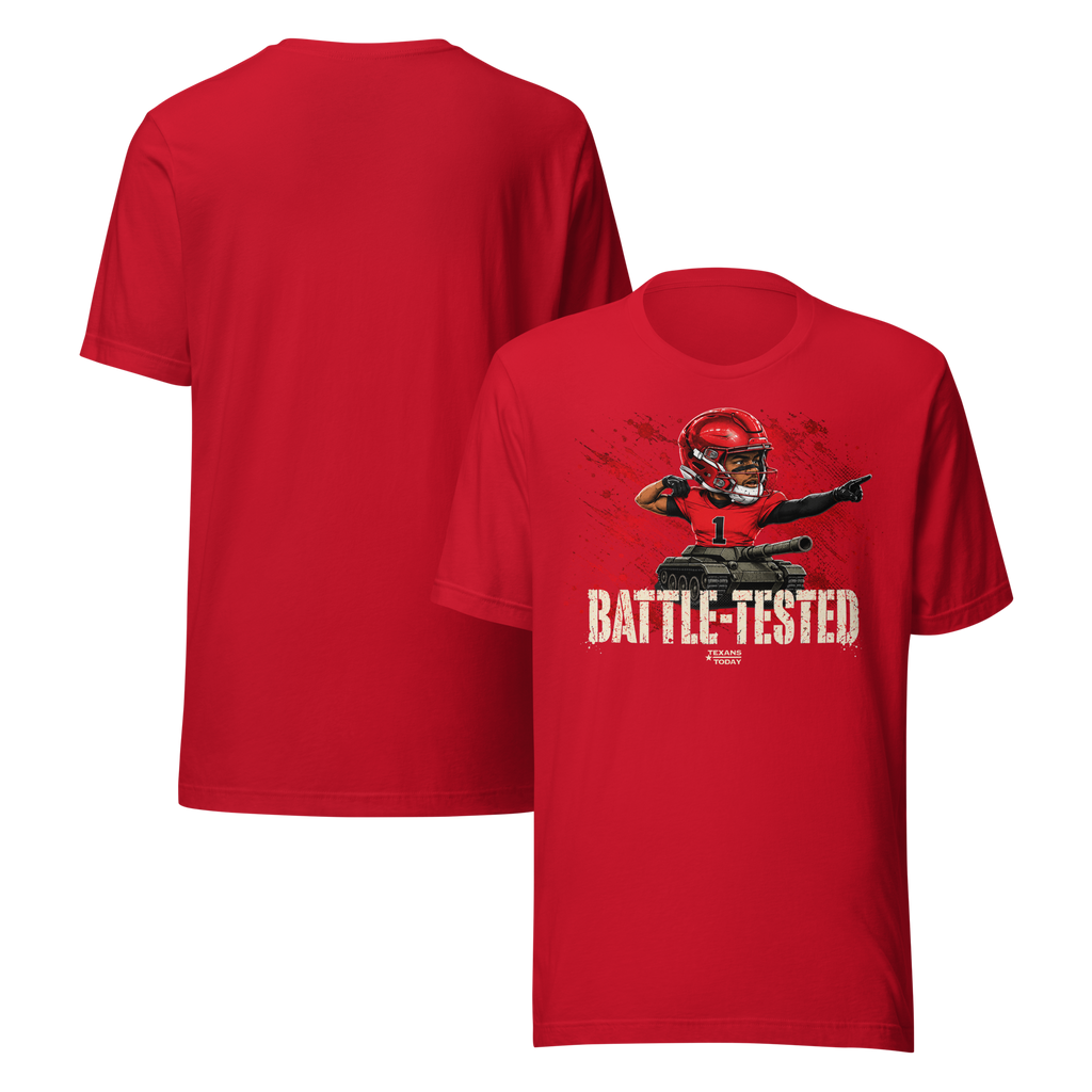 Battle-Tested T-Shirt from Texans Today