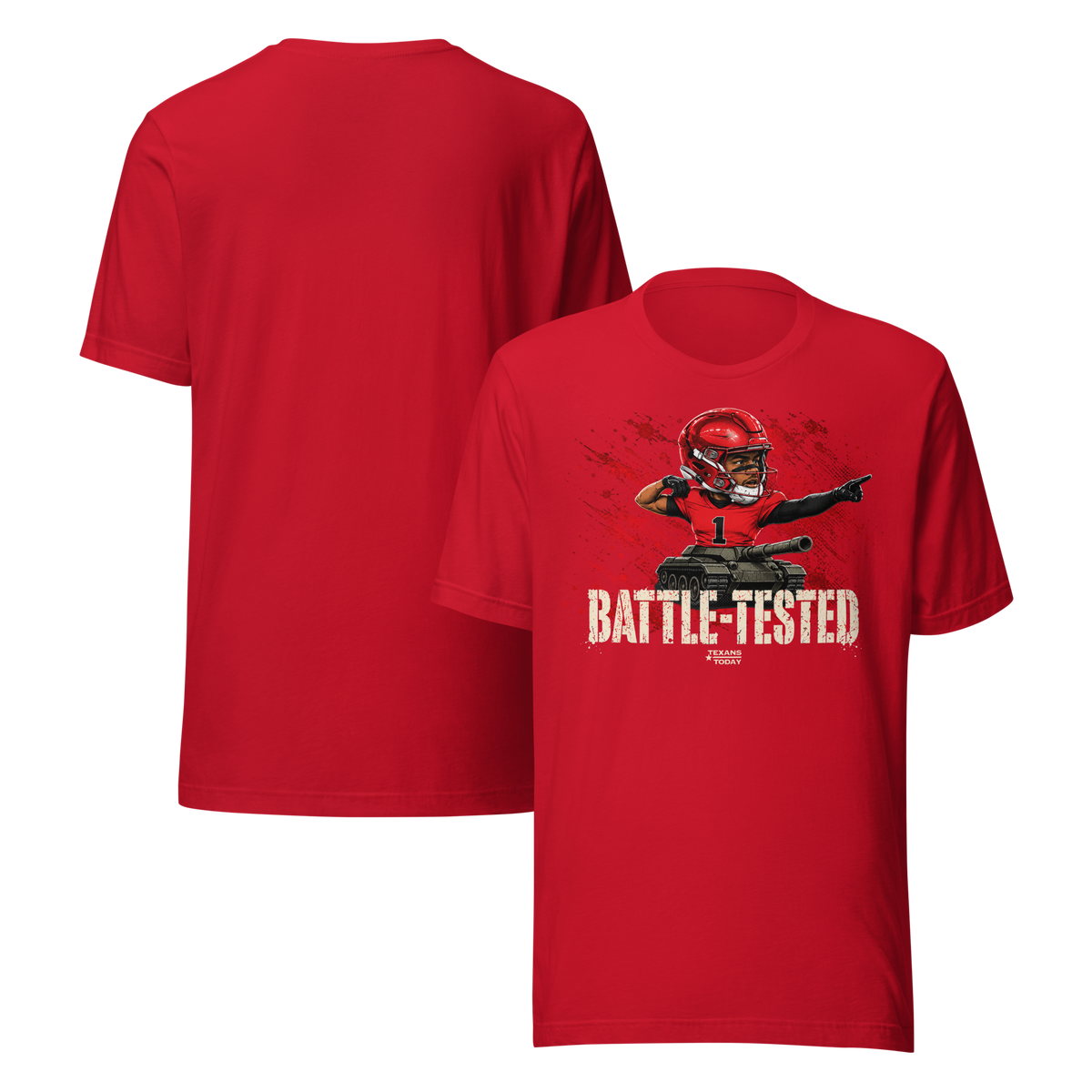 Battle-Tested T-Shirt from Texans Today