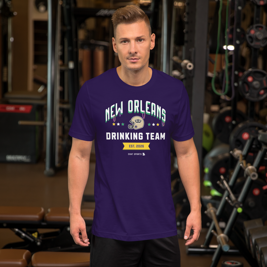 New Orleans Drinking Team T-Shirt | Mardi Gras