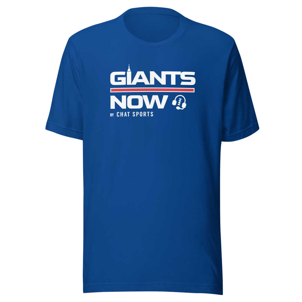 Giants Now T-Shirt from Chat Sports Giants Now T-Shirt from Chat Sports