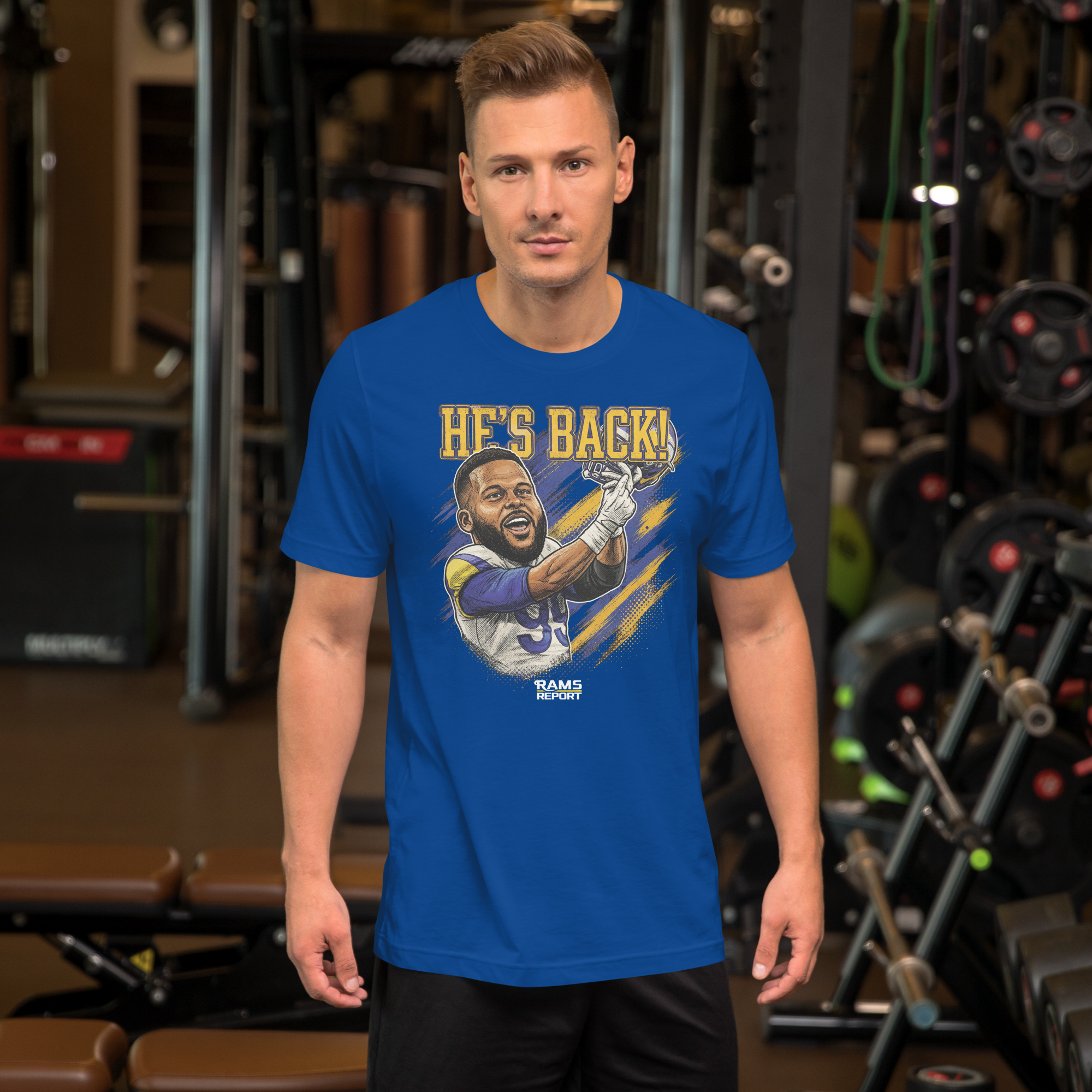 He's Back T-Shirt from Rams Report