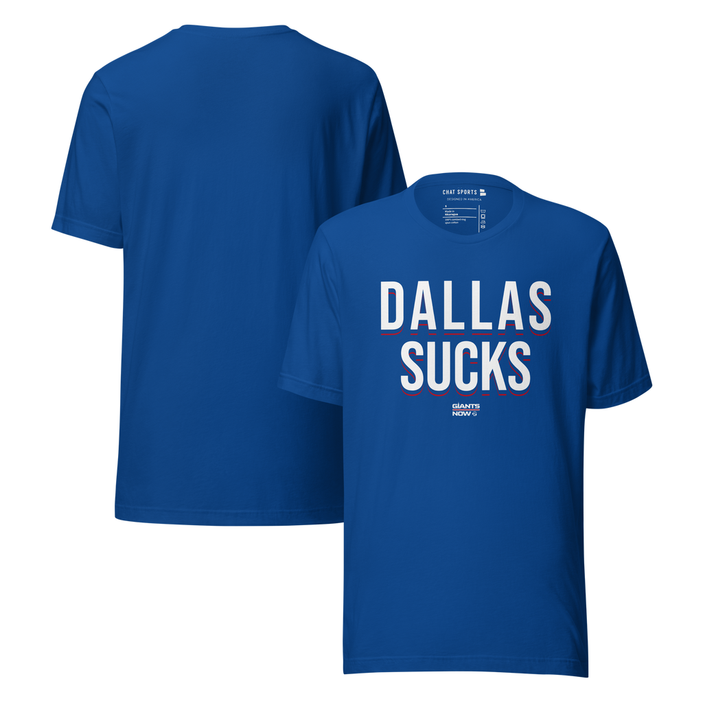 Dallas Sucks T-Shirt from Giants Now