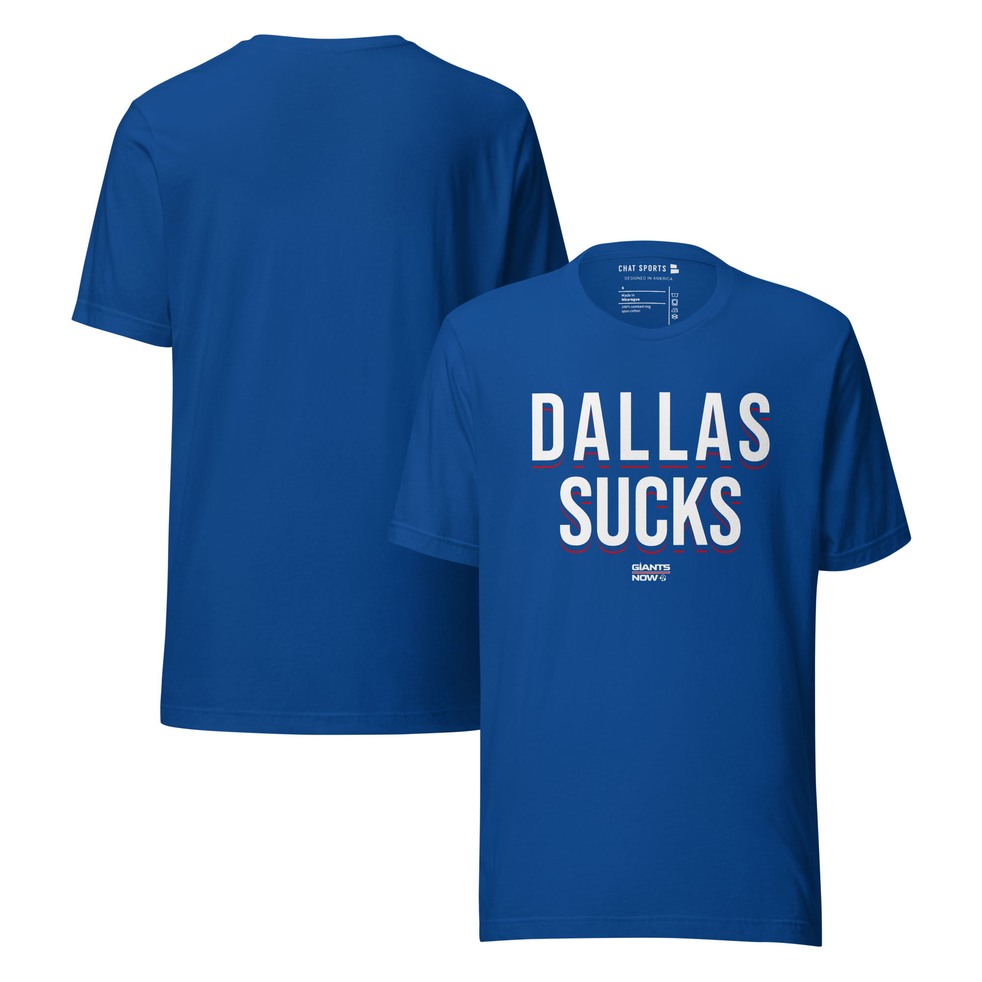 Dallas Sucks T-Shirt from Giants Now