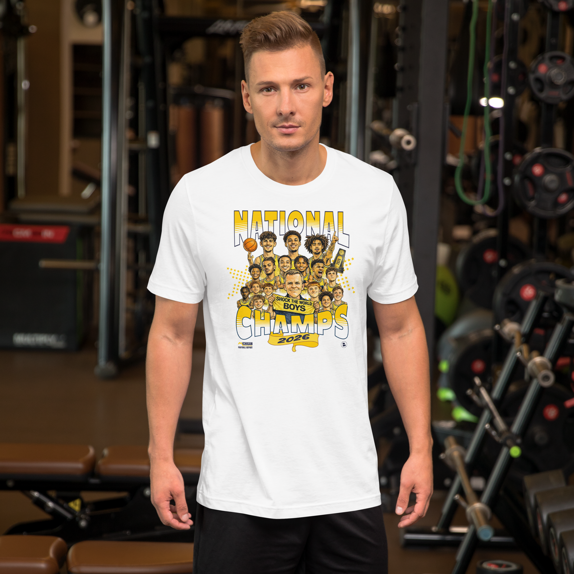 2026 National Champs Retro T-Shirt from Chat Sports
